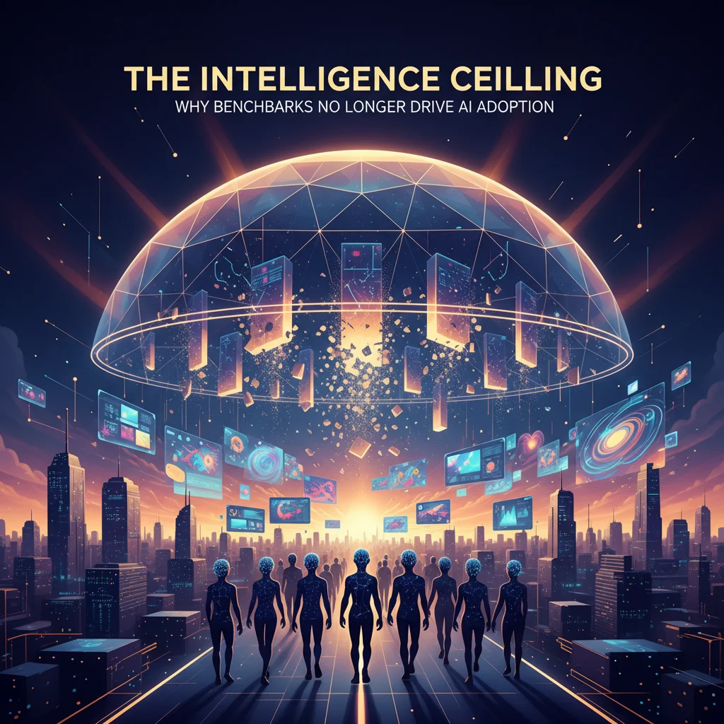 AI's Intelligence Ceiling: Why Benchmarks No Longer Drive Adoption