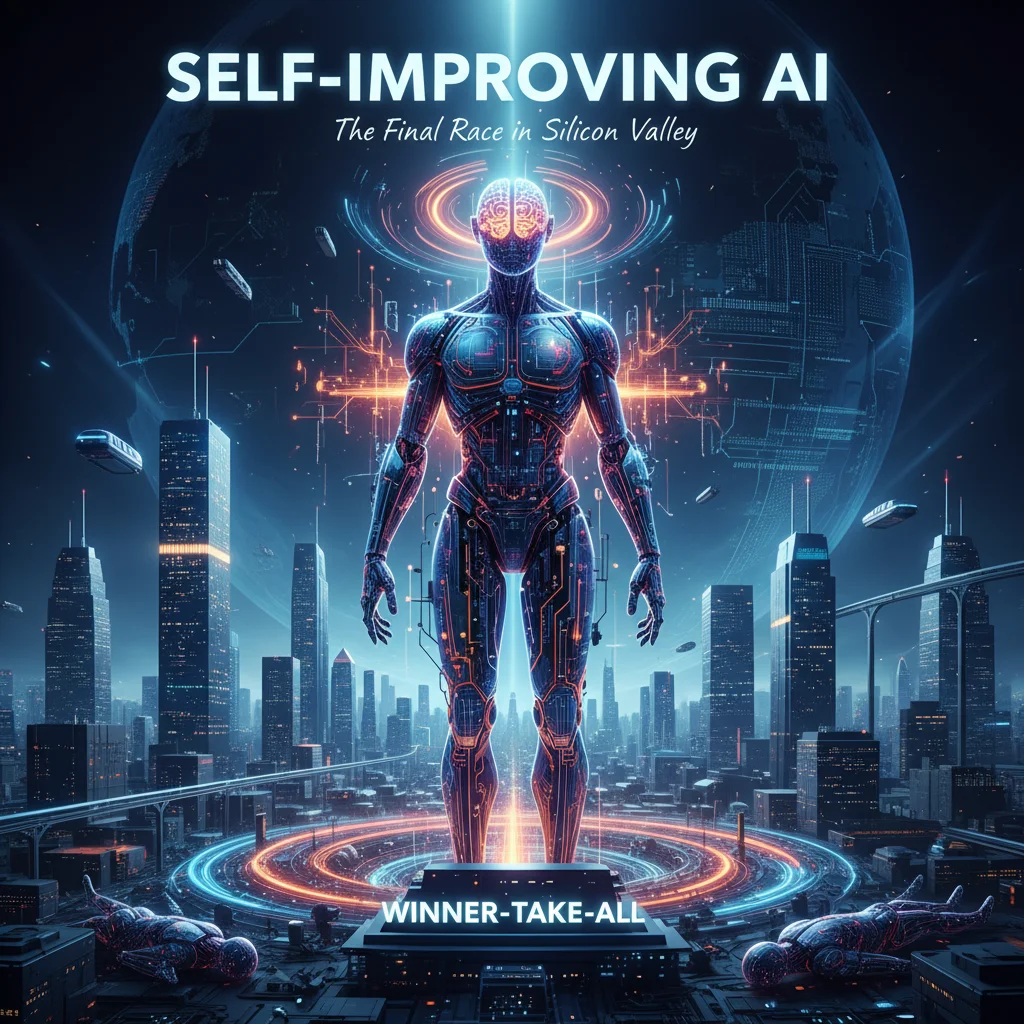 Self-Improving AI: The Ultimate Winner-Take-All Race in Silicon Valley